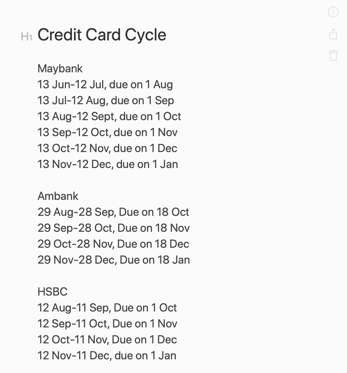 The Proper Way to use a Credit Card + The Best Combo in Malaysia